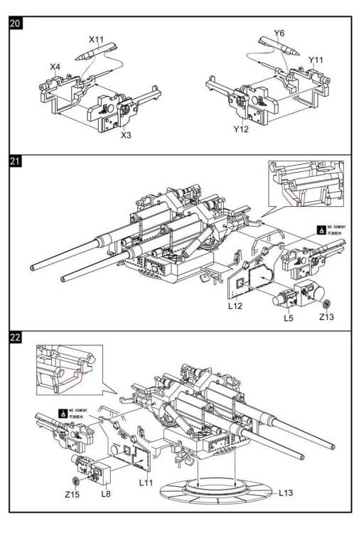 Fort w Austratt wieża 28cm Caesar UA72148 Modelcollect