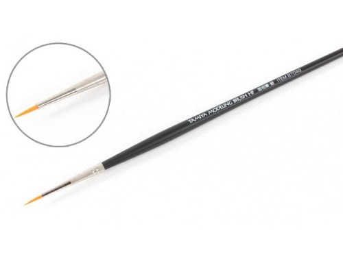 Pędzelek modelarski okrągły HF Fine 87049 Tamiya