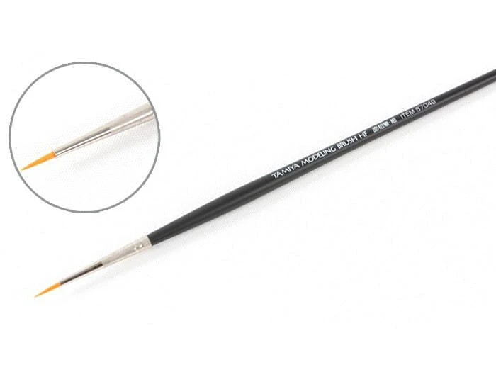 Pędzelek modelarski okrągły HF Fine 87049 Tamiya