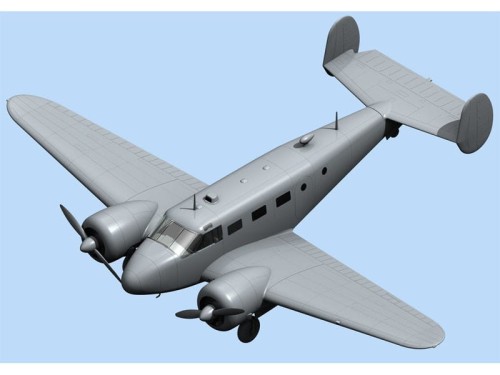 Beechcraft Model 18 AT-7C/SNB-2C Navigator 48183 ICM