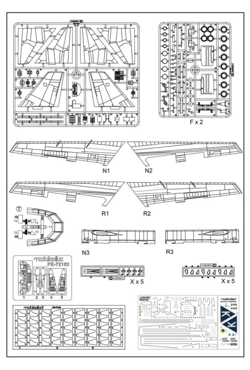 Samolot Boeing B-52G Stratofortress UA72202 Modelcollect