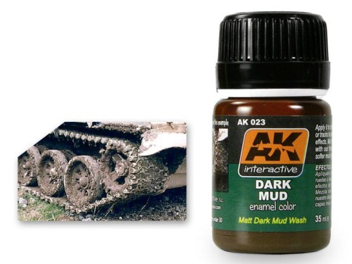 Weathering dark mud effects AK023 AK Interactive