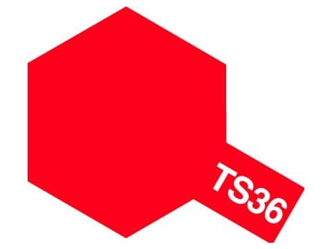 Farba spray TS36 Fluorescent red 85036 Tamiya