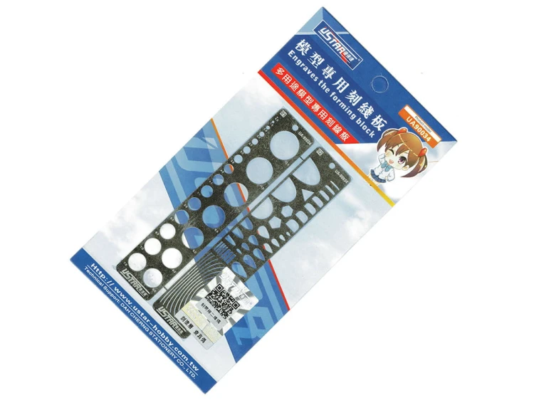 Krzywik szablon modelarski UA90034 USTAR