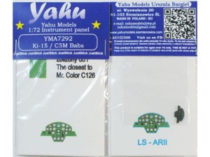 Fototrawiona tablica do Ki-15 (C5M Babs)