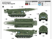 Wyrzutnia rakiet 2P19 SS-1C SCUD B 01024 Trumpeter