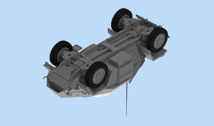 Pojazd łączności Sd.Kfz.260 48193 ICM