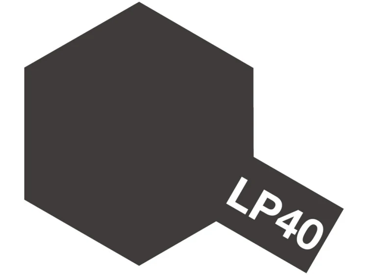 Lakier modelarski LP40 Metallic black 82140 Tamiya