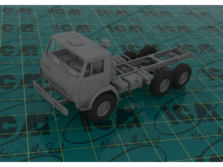 Ciężarówka wojskowa Kamaz 43114 6x6 35001 ICM