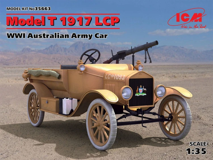 Samochód Ford Model T 1917 LCP 35663 ICM