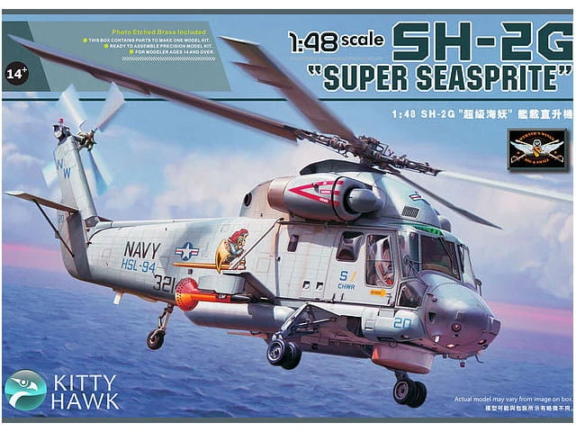 Śmigłowiec Kaman SH-2G Super Seasprite KH80126 Kitty Hawk