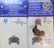 Fototrawiona tablica do Jak-3 Yak-3 early YMA3218 Yahu
