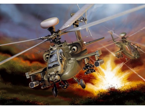 Śmigłowiec AH-64D Apache Longbow 0863 Italeri