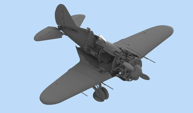Samolot Polikarpow I-16 Type 28 32002 ICM