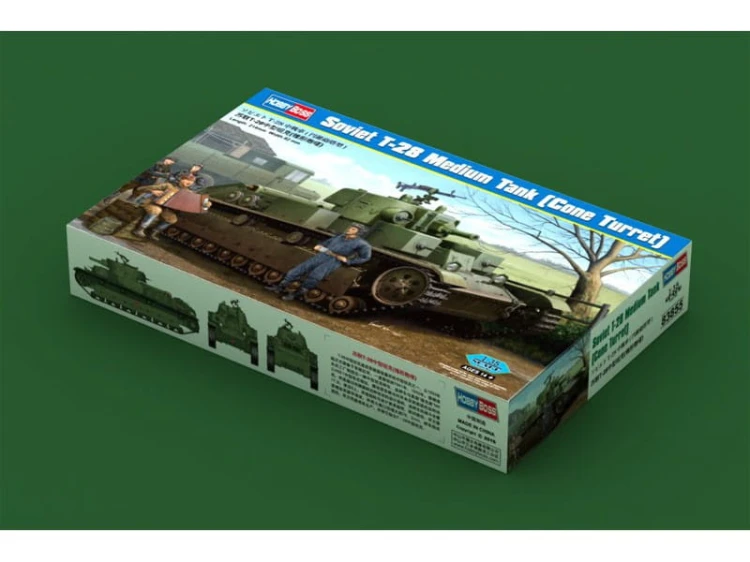 Czołg T-28 (stożkowa wieżyczka) 83855 Hobby Boss