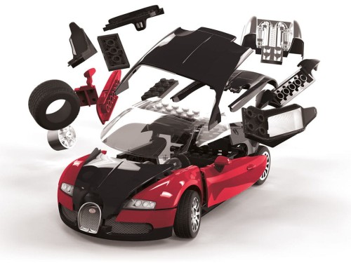 Samochód Bugatti Veyron 16.4 J6020 Airfix