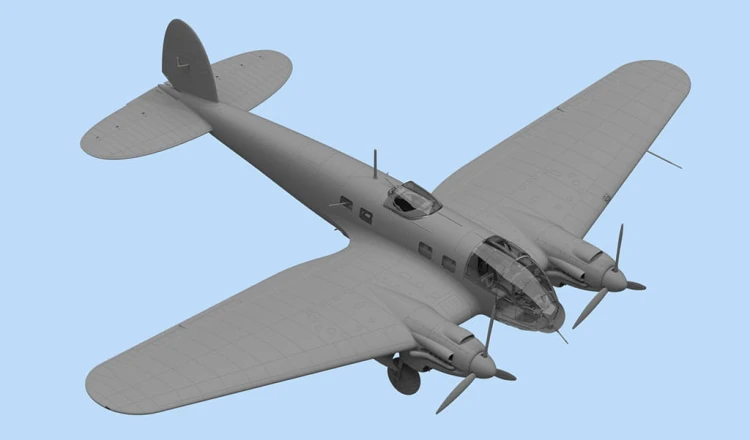 Samolot Heinkel He 111 H-3 48261 ICM