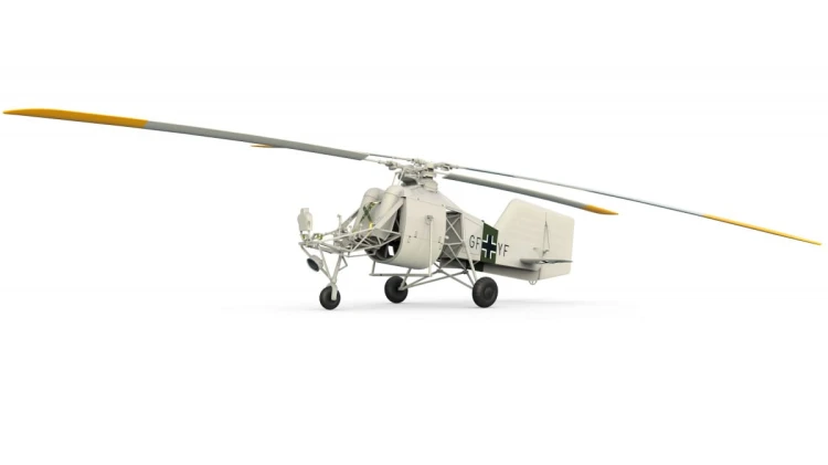 Śmigłowiec Flettner Fl 282 Kolibri 41001 MiniArt