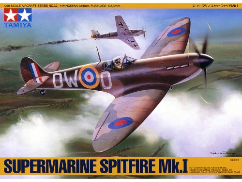Samolot Supermarine Spitfire Mk.I 61032 Tamiya
