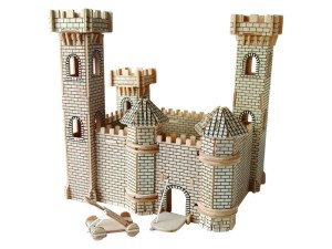 Zamek księcia składanka drewniana