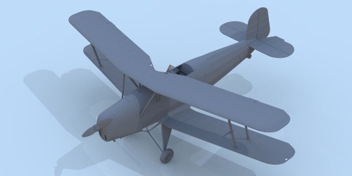Samolot Bucker Bu 131D 32030 ICM