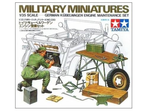 Kubelwagen naprawa konserwacja 35220 Tamiya