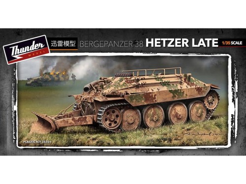 Czołg ewakuacyjny Bergepanzer 38(t) Hetzer 35101 Thunder Model