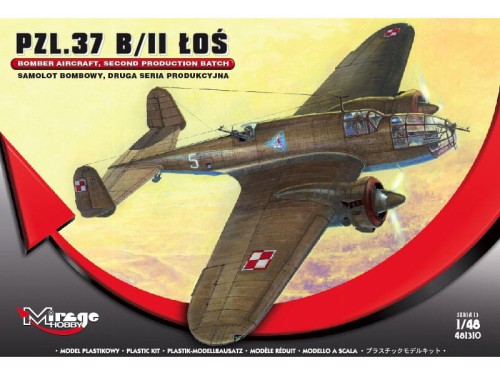  Samolot PZL.37 B/II Łoś 481310 Mirage