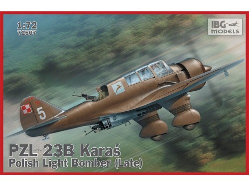 Samolot PZL.23B Karaś Late 72507 IBG