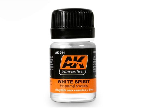 Spirytus mineralny White spirit AK011 AK Interactive