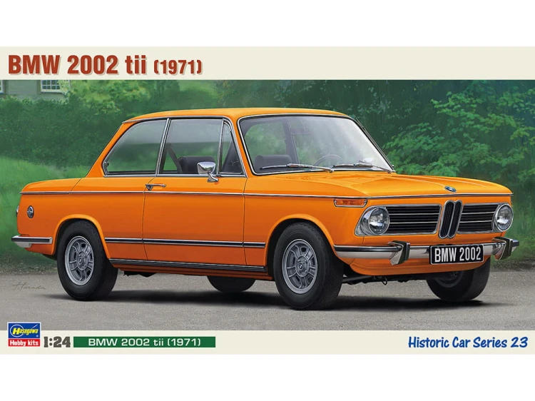 Samochód BMW 2002 tii 1971 HC23 21123 Hasegawa