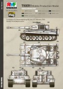 Czołg Tiger I PzKpfw VI Ausf.E Middle Production RM-5010 RFM