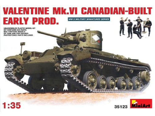 Czołg Valentine Mk.VI 35123 MiniArt