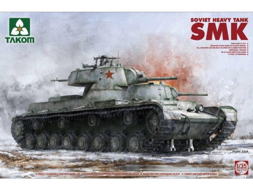Czołg SMK Soviet Heavy Tank 2112 Takom