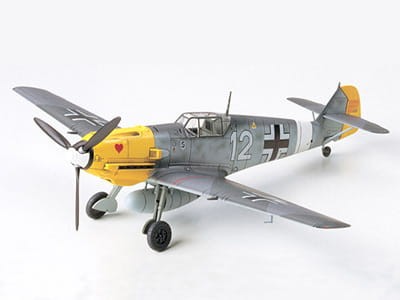 Samolot Messerschmitt Bf109 E-4/7 Trop 60755 Tamiya