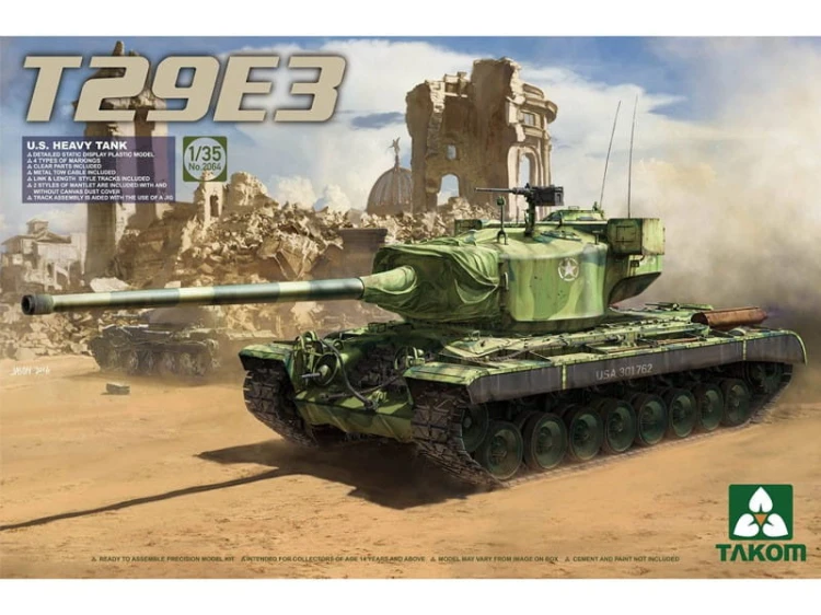 Czołg T29E3 2064 Takom