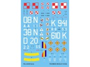 Kalkomania PZL P.23A/B Karaś 72124 Techmod