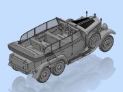 Samochód Mercedes Benz W31 Typ G4 (Kfz.21) 35538 ICM