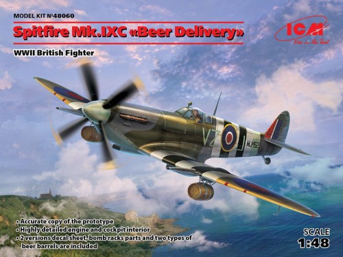 Samolot Supermarine Spitfire Mk.IXc 48060 ICM