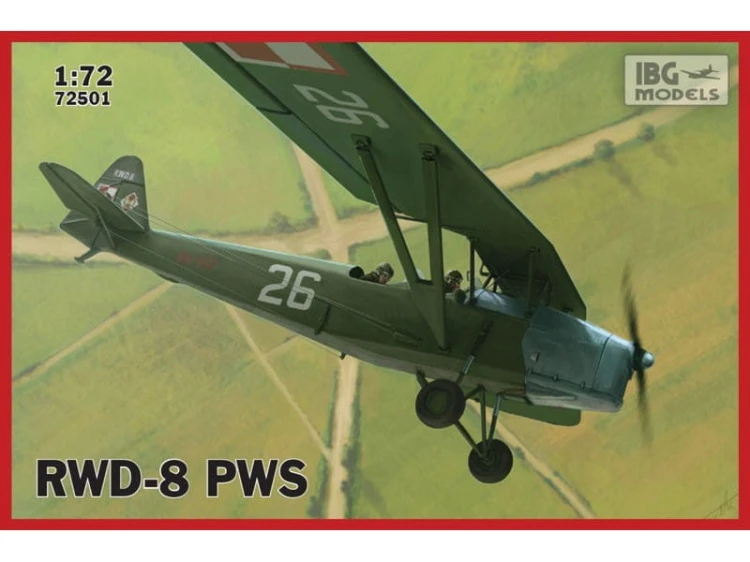 Samolot RWD-8 PWS 72501 IBG