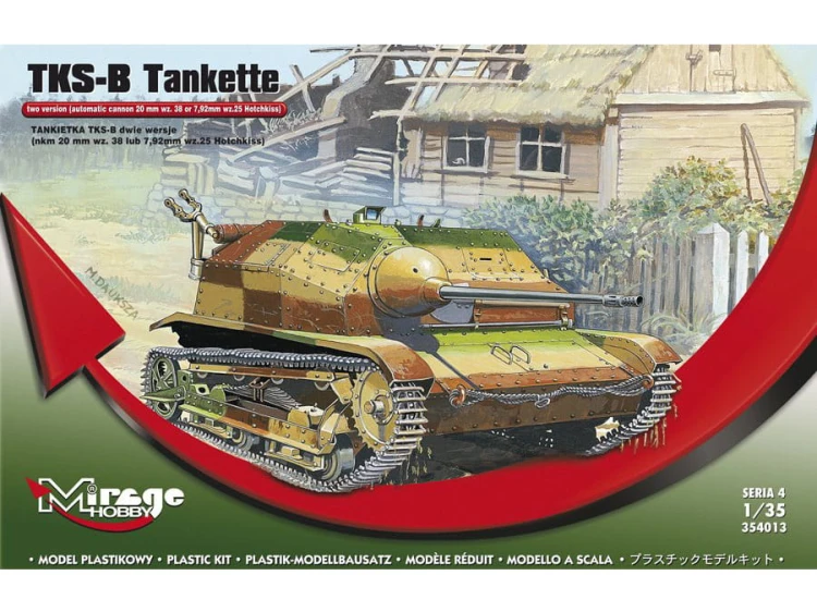 Czołg TKS-B Tankietka 354013 Mirage