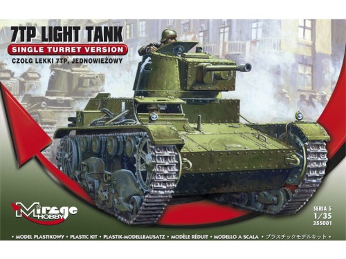 Czołg lekki 7TP Jednowieżowy 355001 Mirage