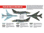 Zestaw farb akrylowych Polski Su-22M4 HTK-AS47 Hataka