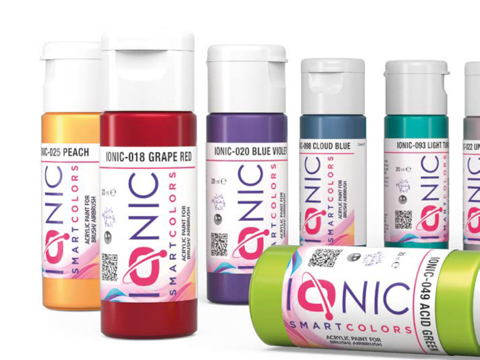 IONIC Smart Colors – nowoczesne farby modelarskie dla wymagających modelarzy.